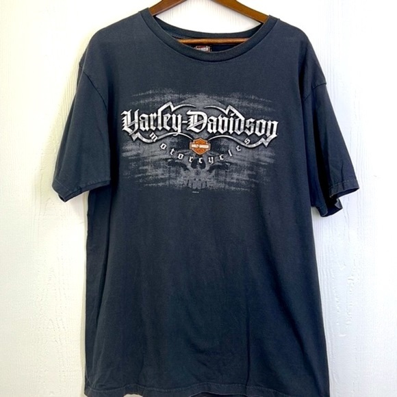 Harley Davidson - 2006 Hollywood California Harley Logo Gray Short Sleeve T XXL - Picture 6 of 12